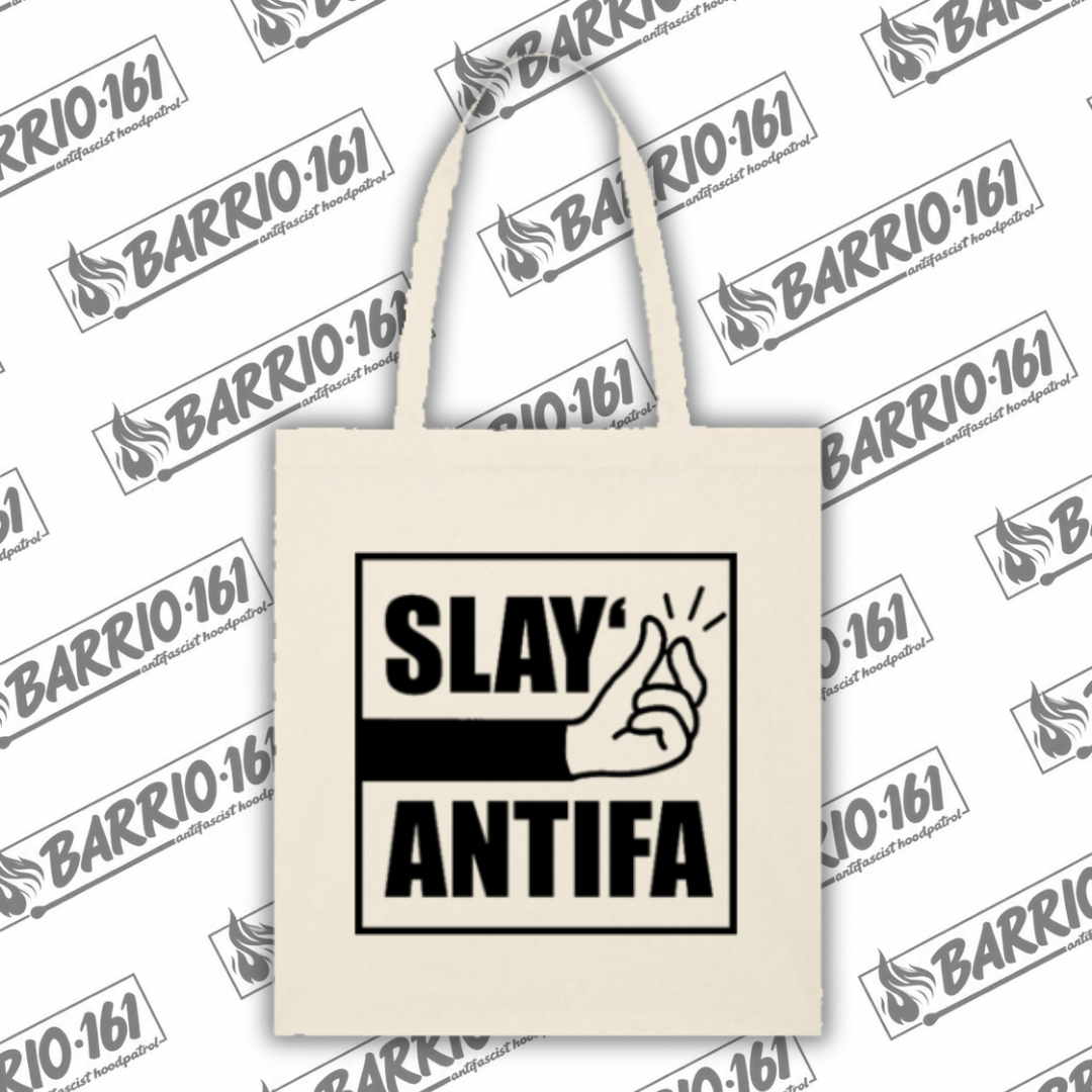 Stoffbeutel  Slay Antifa