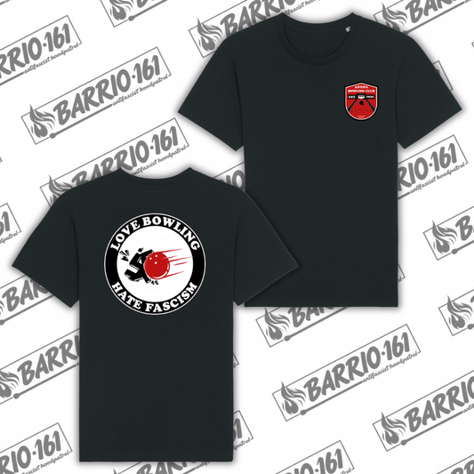 T-Shirt Love Bowling Hate Fascism