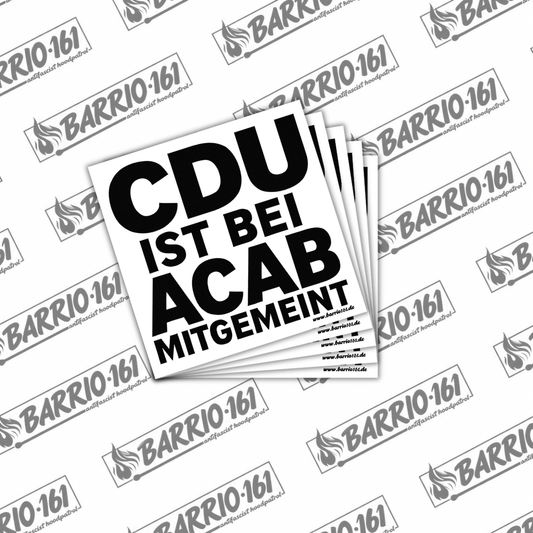 Aufkleber CDU