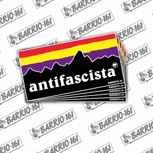 Aufkleber Antifascista
